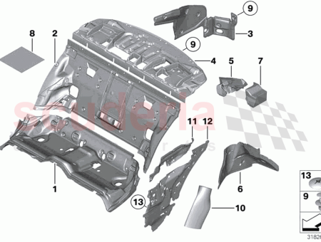 Photo of SCHALLD MMUNG KOFFERRAUM LINKS…