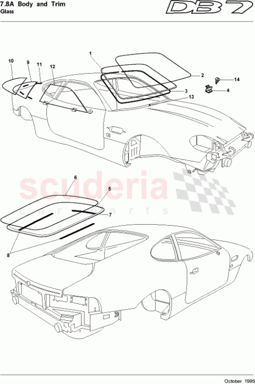 Part Diagram for Aston Martin 76-81323