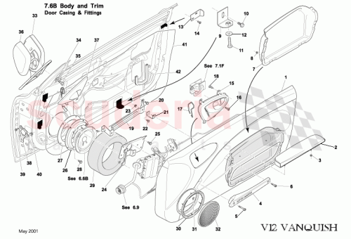 Part Diagram for Aston Martin 1R12-831232-AC
