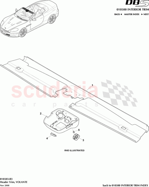 Part Diagram for Aston Martin 9G33L03409AFW