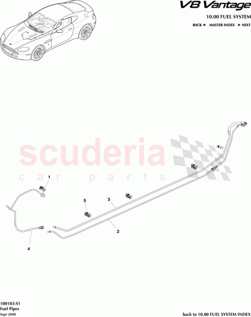 Part Diagram for Aston Martin 6G33105060AA