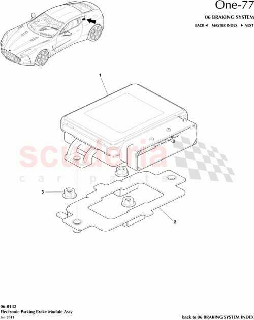 Part Diagram for Aston Martin 12023-03-8570-AB