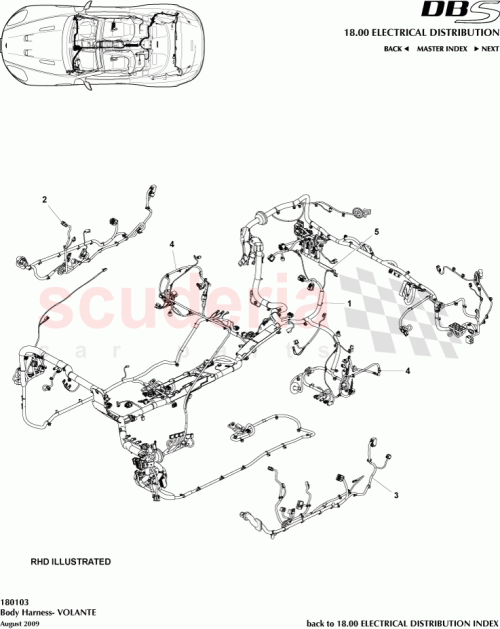 Part Diagram for Aston Martin 7G43SPD5596AA
