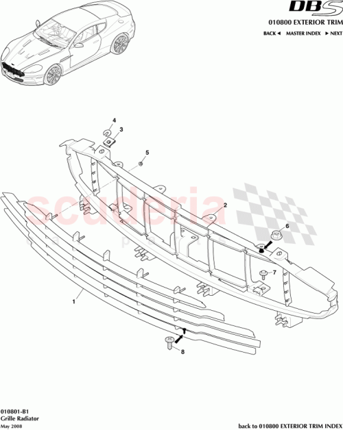 Part Diagram for Aston Martin 1R12-635202-AA
