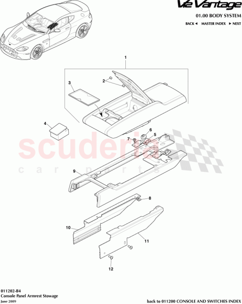 Part Diagram for Aston Martin 6G33-67446-BAW