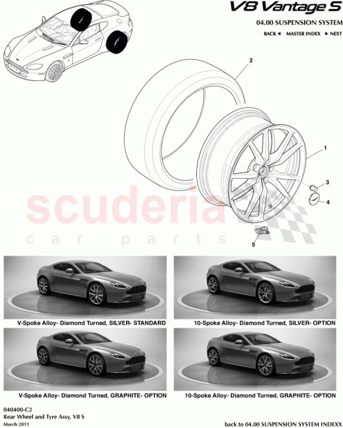 Part Diagram for Aston Martin BG33360671BA