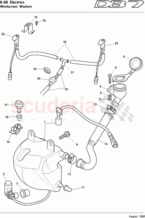 Part Diagram for Aston Martin 37-86308