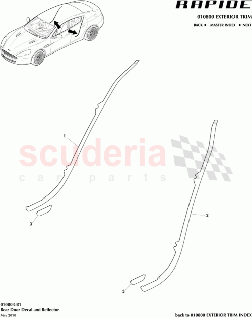 Part Diagram for Aston Martin AD43-112359-AA