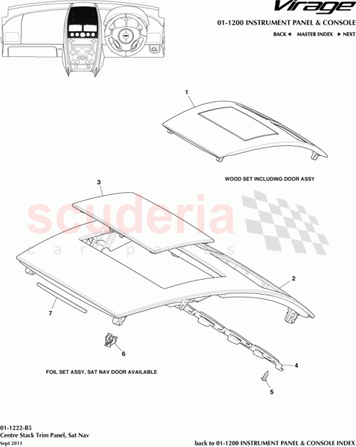 Part Diagram for Aston Martin CD43047A04AA