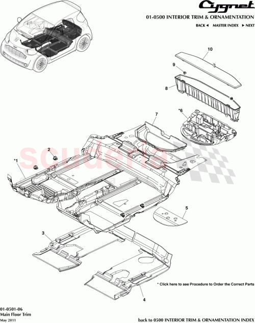 Part Diagram for Aston Martin 58410-74010-C0