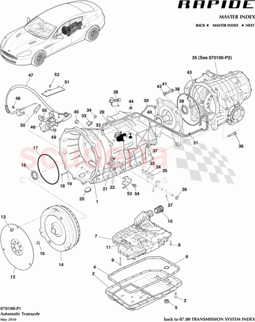 Part Diagram for Aston Martin NotRequired