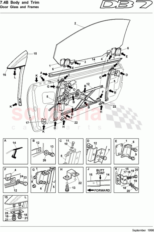 Part Diagram for Aston Martin 697957