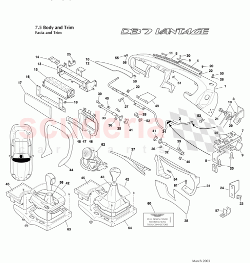 Part Diagram for Aston Martin 25-80991