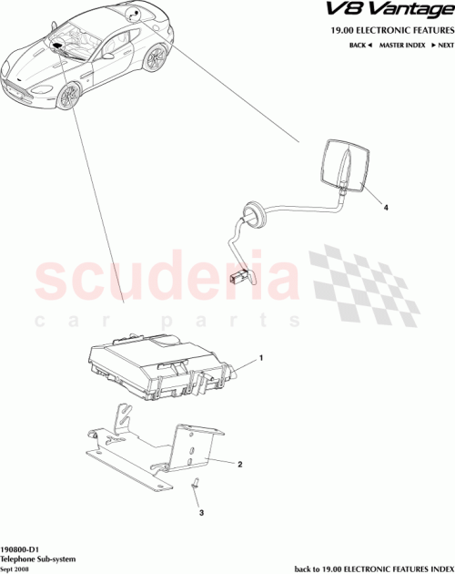 Part Diagram for Aston Martin 7W839348AA