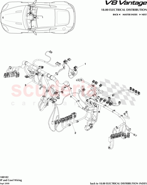 Part Diagram for Aston Martin 9G3314K024LC