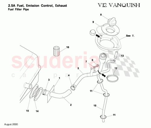 Part Diagram for Aston Martin 1R12341301AA