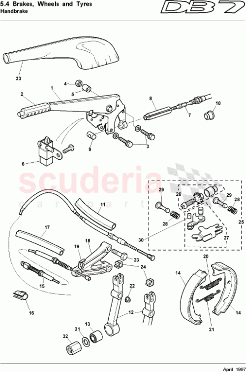 Part Diagram for Aston Martin 37-84687