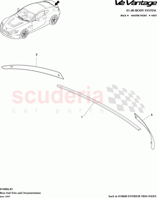 Part Diagram for Aston Martin 6G33-F20556-AA