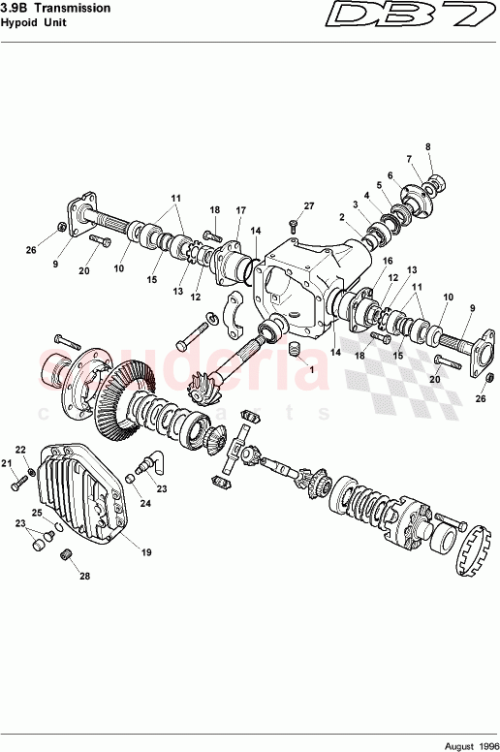 Part Diagram for Aston Martin 91512