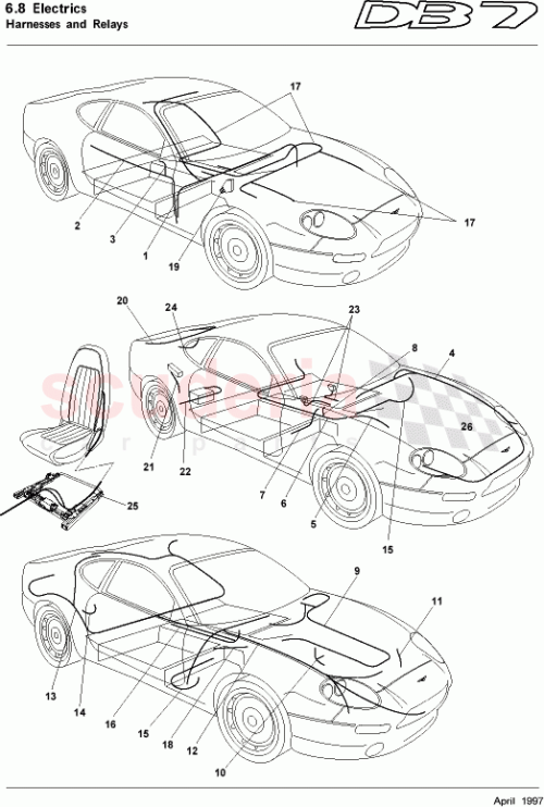 Part Diagram for Aston Martin 37-82015