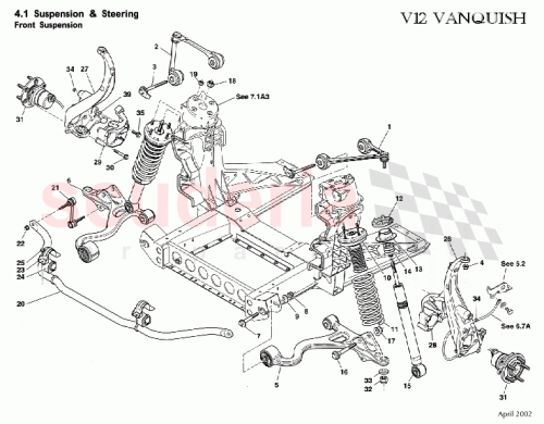 Part Diagram for Aston Martin 1R12-230434-AA
