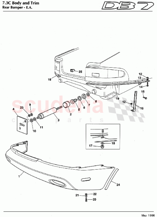 Part Diagram for Aston Martin 72-84371