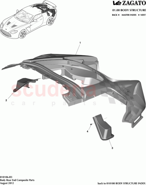 Part Diagram for Aston Martin CY83-16683-AA