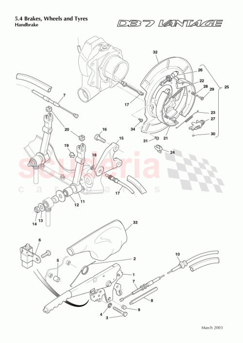 Part Diagram for Aston Martin 30-80543