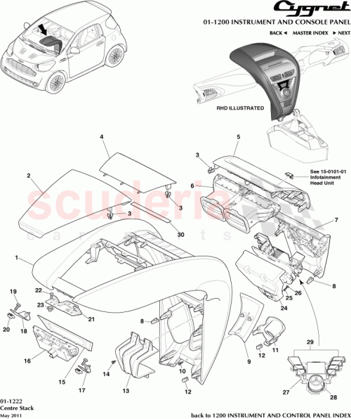 Part Diagram for Aston Martin AY2Y-8843-AB