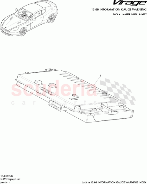 Part Diagram for Aston Martin CG4310E889AB