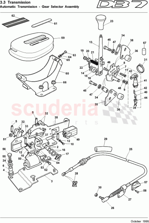 Part Diagram for Aston Martin 3781190