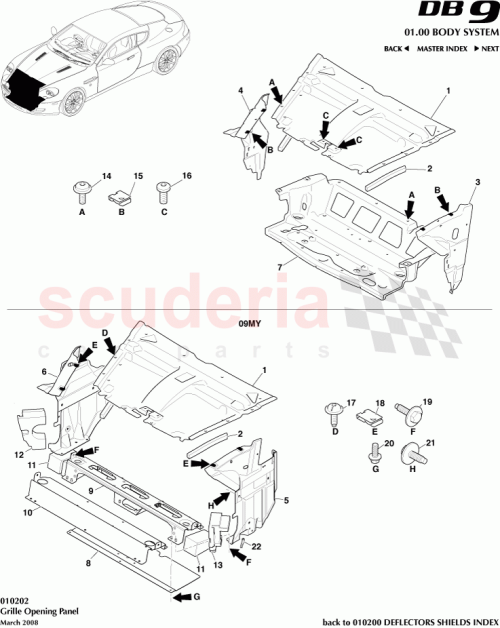 Part Diagram for Aston Martin AG43-334611-AA