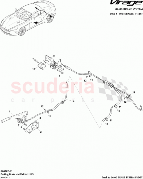 Part Diagram for Aston Martin AD232C328BB