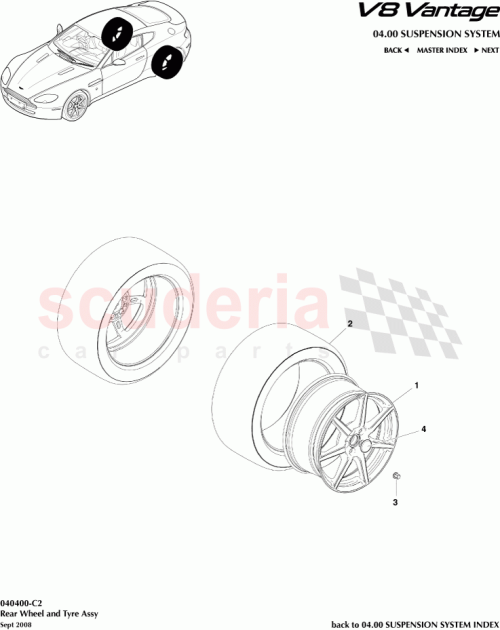 Part Diagram for Aston Martin 6G331K003YA