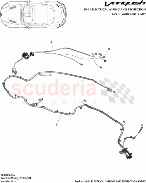 Part Diagram for Aston Martin ED33-14A227-AD