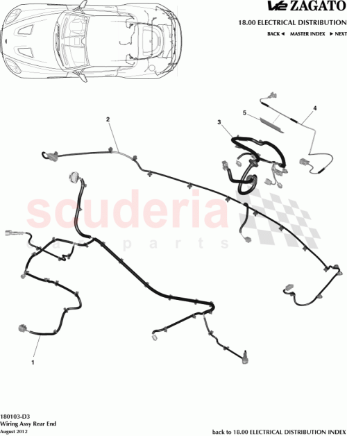 Part Diagram for Aston Martin CY83-9137-AA