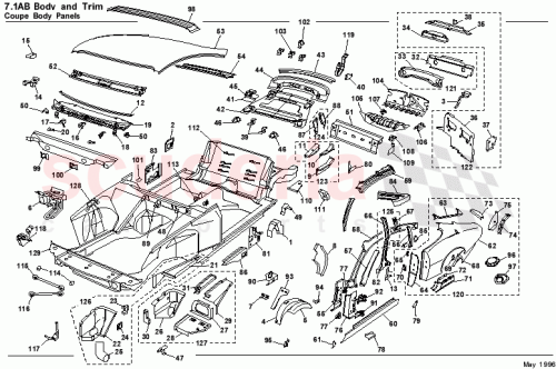 Part Diagram for Aston Martin 19-84394