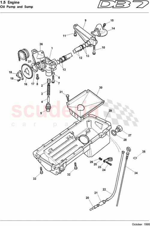 Part Diagram for Aston Martin 692576