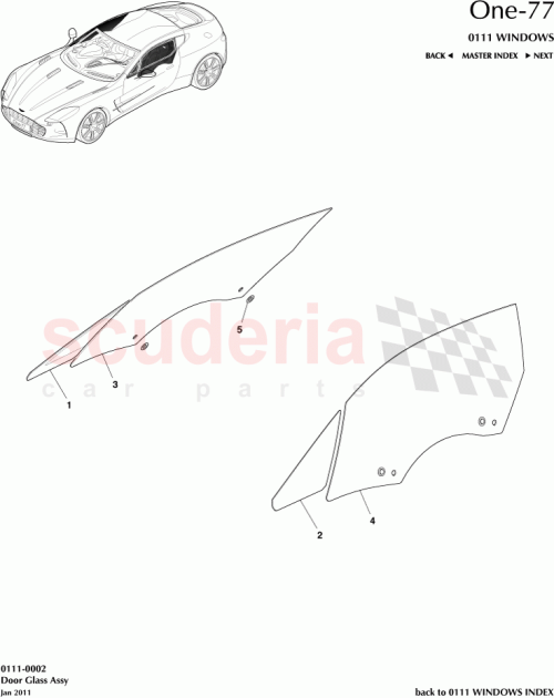 Part Diagram for Aston Martin 12023-08-1006-AH
