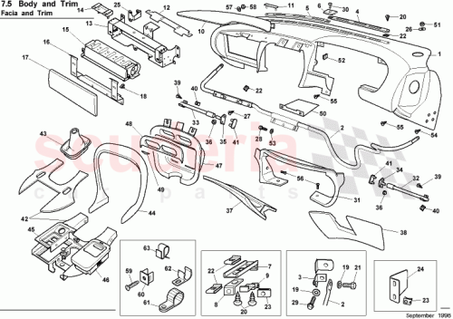 Part Diagram for Aston Martin 80-110861-AA