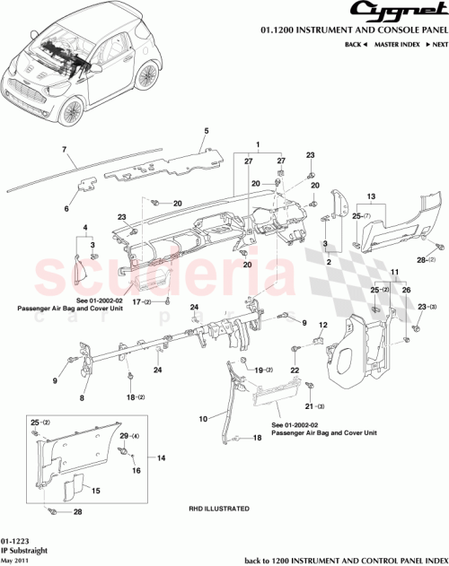 Part Diagram for Aston Martin 90183-05103