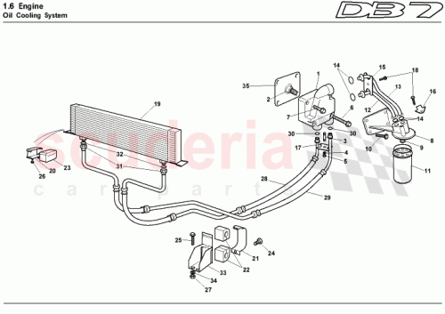 Part Diagram for Aston Martin 697122
