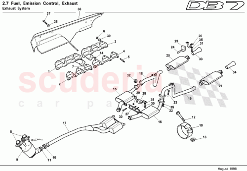 Part Diagram for Aston Martin 0683487