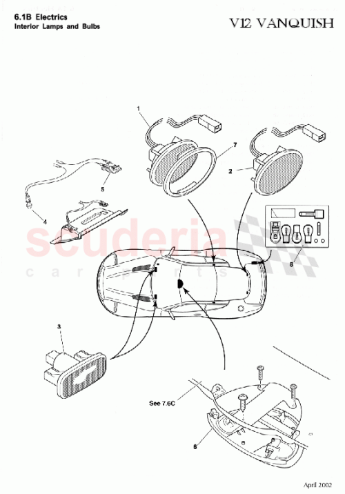 Part Diagram for Aston Martin 1R12-834793-AA