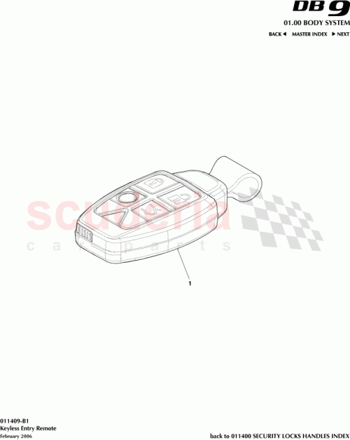 Part Diagram for Aston Martin 4G43-70290-AD-PK