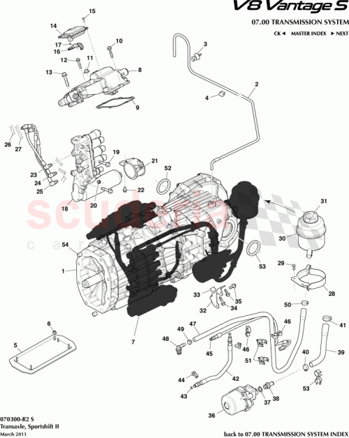 Part Diagram for Aston Martin BG337F054AA