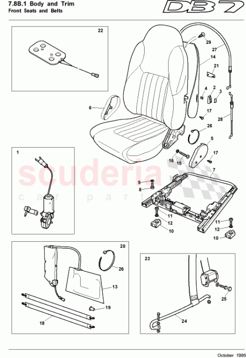 Part Diagram for Aston Martin 697563