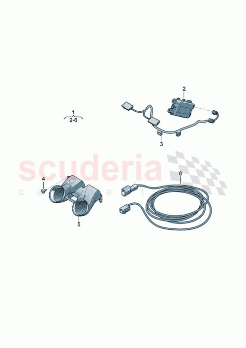 Part Diagram for Bentley 3SD815731B