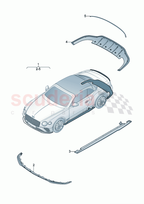 Part Diagram for Bentley 3SD071600A