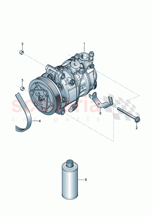 Part Diagram for Bentley G052535M2